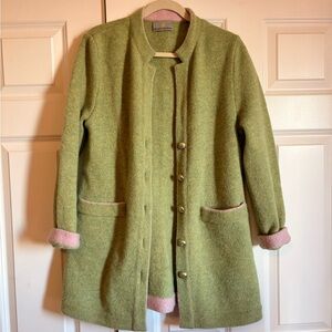 Mirabell Salzburg 100% Wool Austrian Duster Jacket